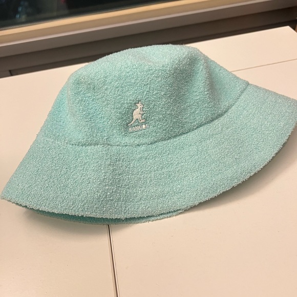 New Kangol Bermuda Bucket - Aqua size M - Picture 2 of 4
